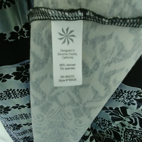 Athleta dress navy print - Picture 7 of 7